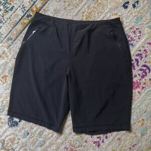 Chico’s Zenergy Black Shorts, Size 2 (12)
